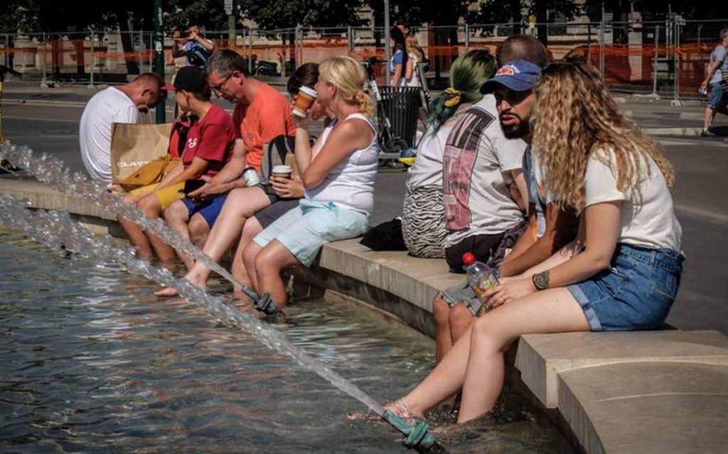 Fuerte ola de calor golpea a Italia con máximas de hasta 48 grados.
