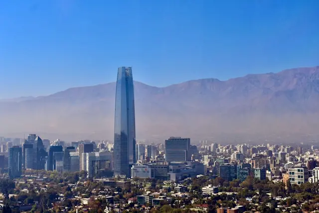 La ciudad Santiago de Chile