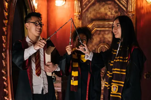 espectáculo de harry potter