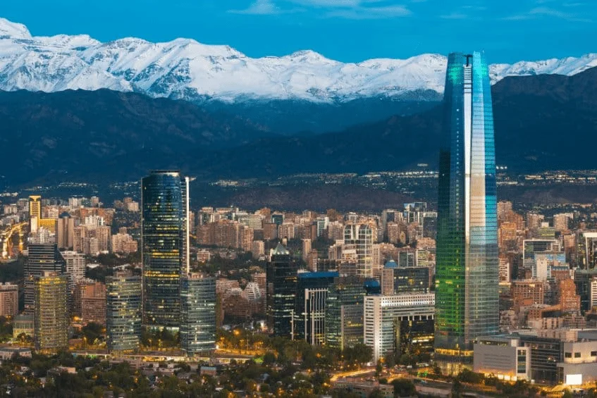 Representación de ciudad chilena