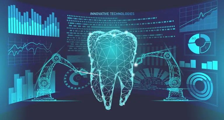 Representación de un diente escaneado con última tecnología