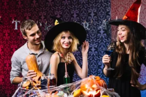 Disfraces de Halloween a la venta en tienda en Perú