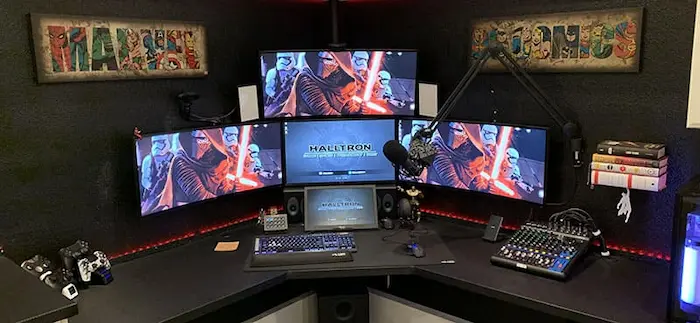 imagen de un estudio de streaming