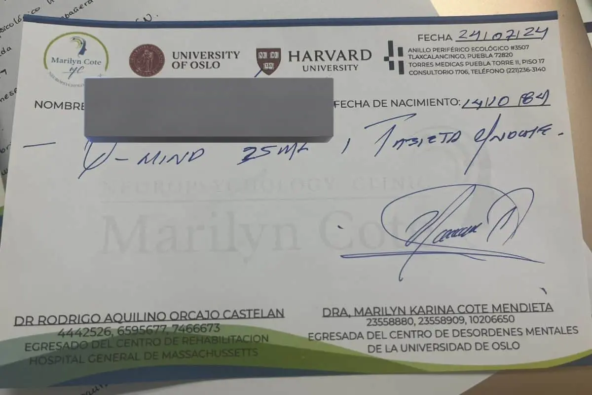 Recetas de Marilyn Cote con altas dosis