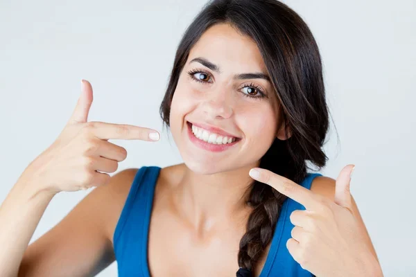 Mujer sonriendo