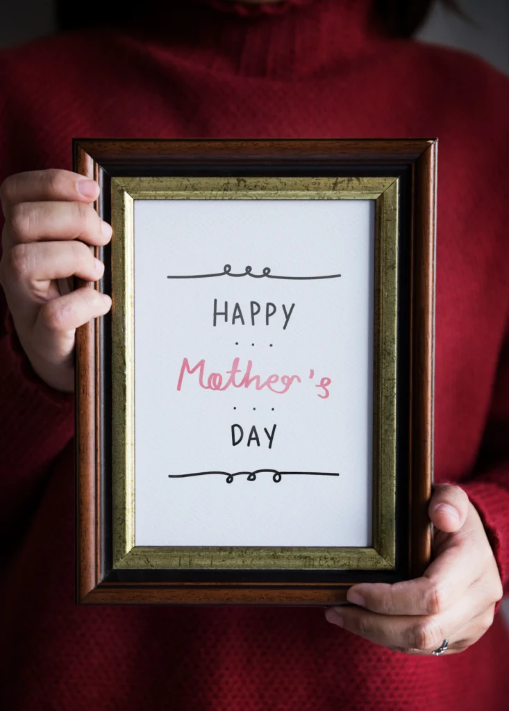 Cuadro para mamá por día