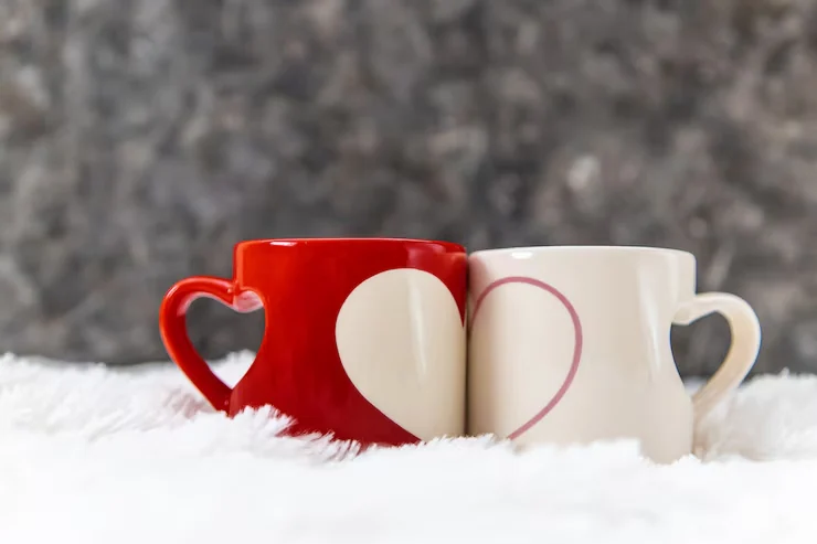 taza para san Valentín