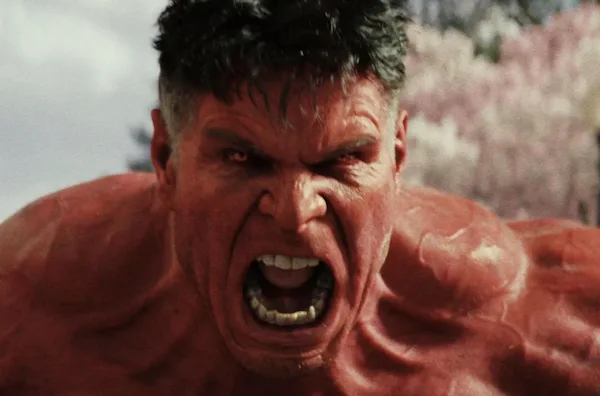 Hulk Rojo de Harrison Ford en Capitán América 4
