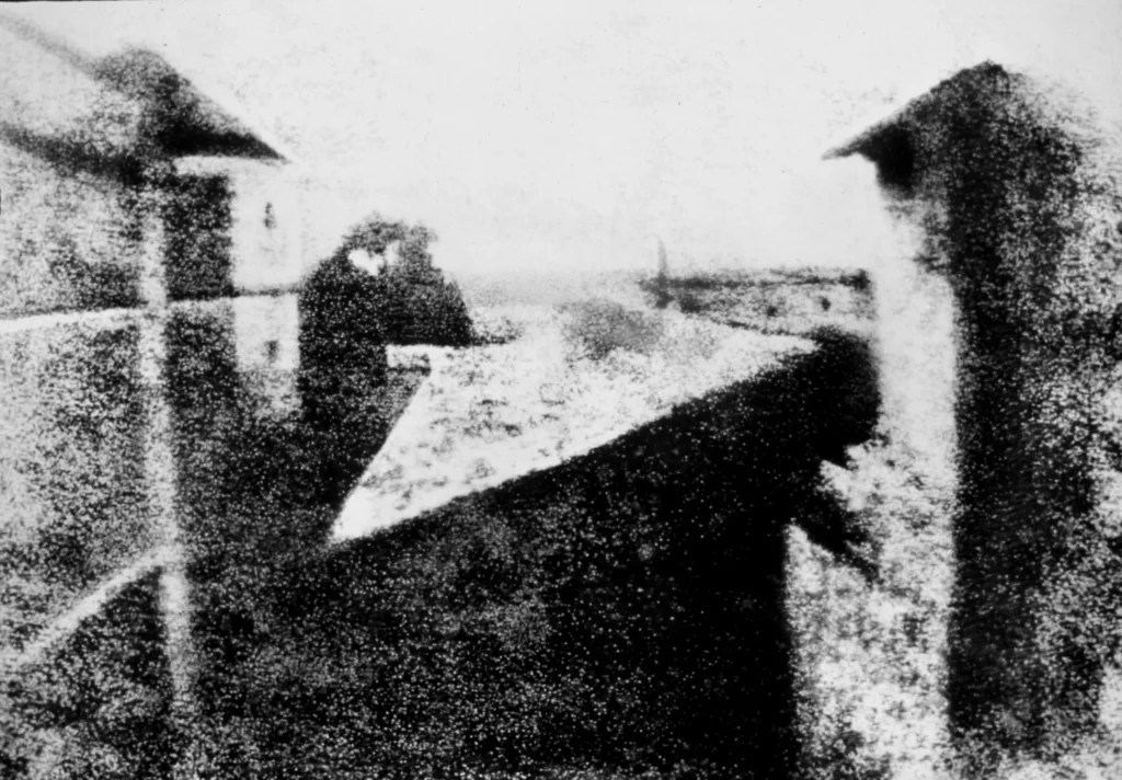 Historia de la fotografía primera foto