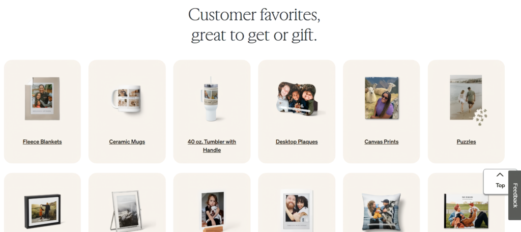 Shutterfly mejores empresas personalizadas