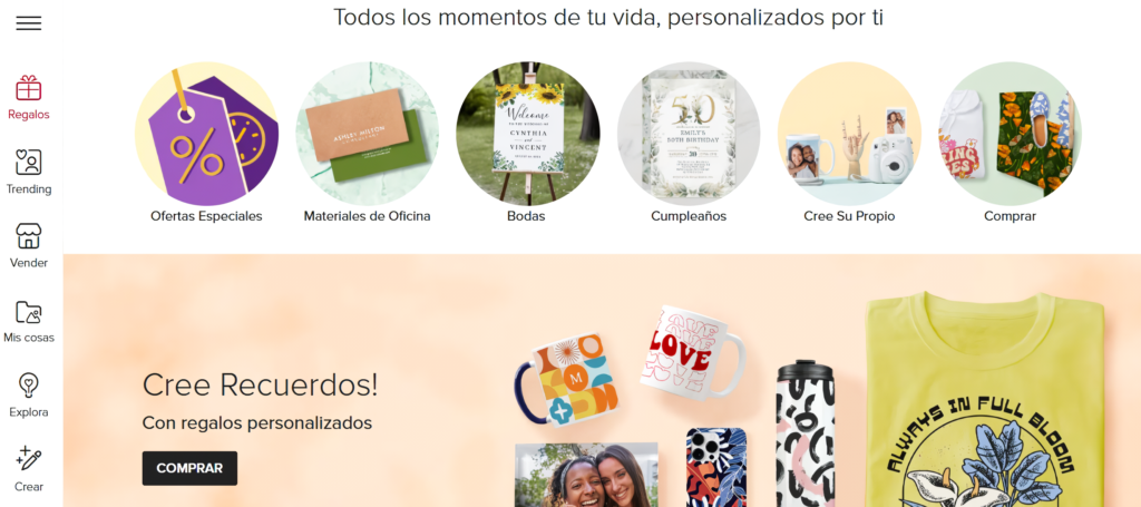 Zazzle mejores empresas personalizadas