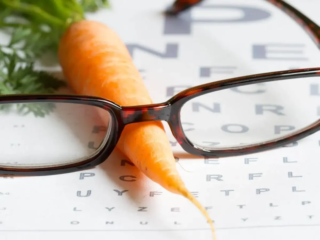 Zanahoria como vitamina para mejorar la vista