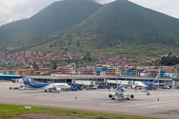 Viajando en avión