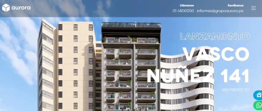 Aurora grupo inmobiliario.