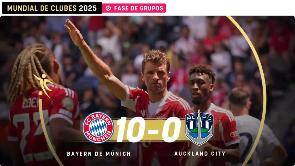 Bayern munich vs Auckland city