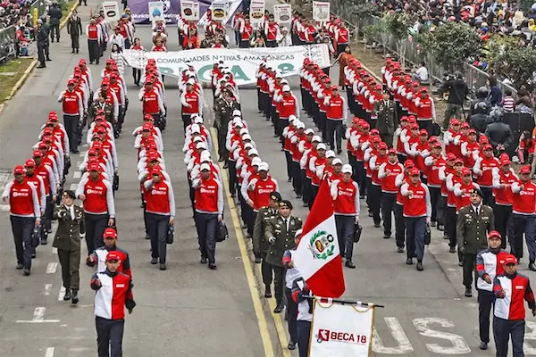 Cómo se celebran las fiestas patrias en todo el Perú