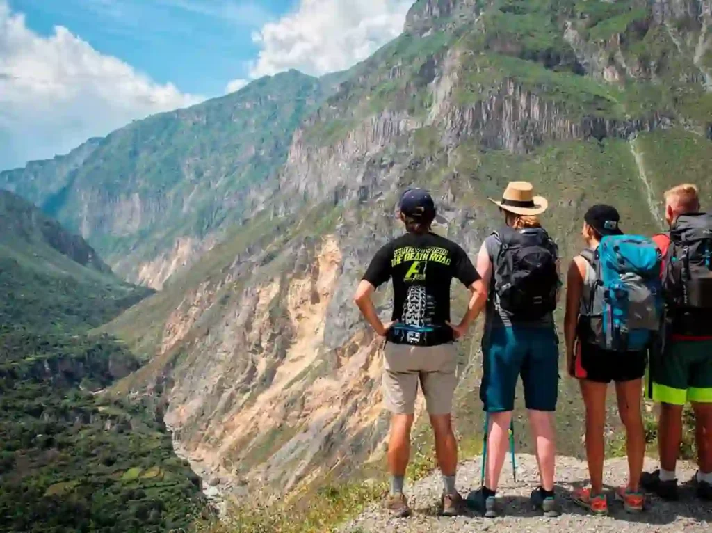 foto del cañón del Colca en Arequipa