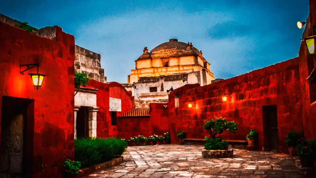 foto de monasterio de Santa Catalina en Arequipa