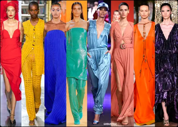 Los colores de moda en las pasarelas internacionales