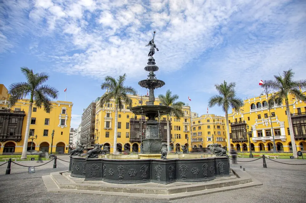 imagen del centro de lima
