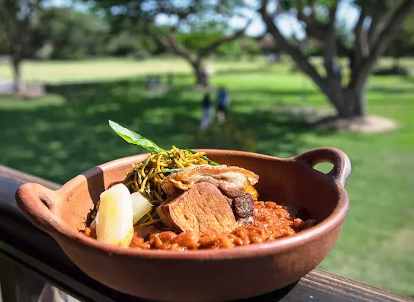 Gastronomía típica presente en el festival de la Vendimia de Ica