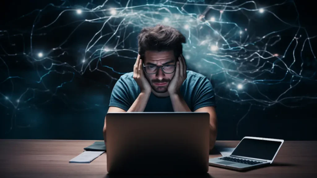 Sobrecarga de información y saturación mental en el entorno digital actual