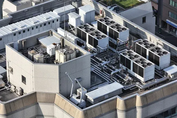 Ventiladores de escape de unidades industriales de aire acondicionado y ventilación