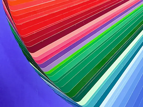 Paleta de colores vibrantes