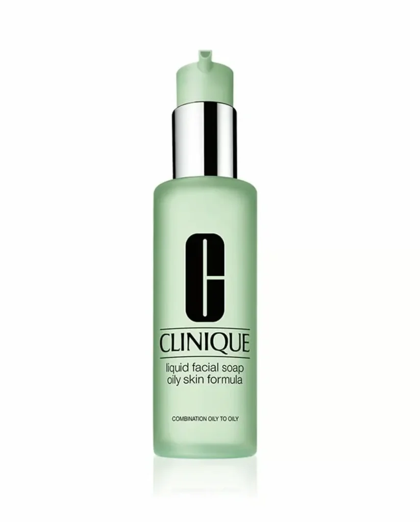 Clinique liquid facial soap oily skin formula mejores limpiadores faciales