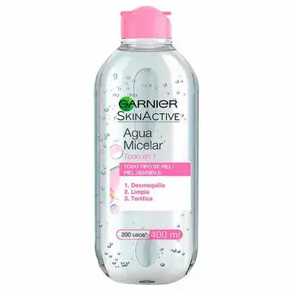 Garnier agua micelar clásica mejores limpiadores faciales