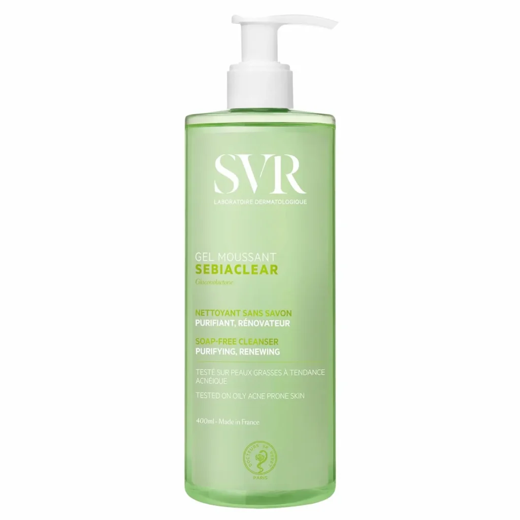 SVR sebiaclear gel moussant