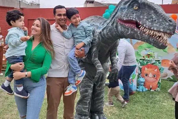 Temática de dinosaurios para cumpleaños infantiles