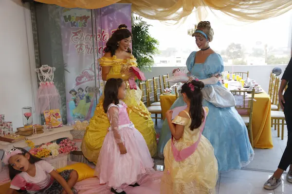 Temática de princesas y cuentos mágicos