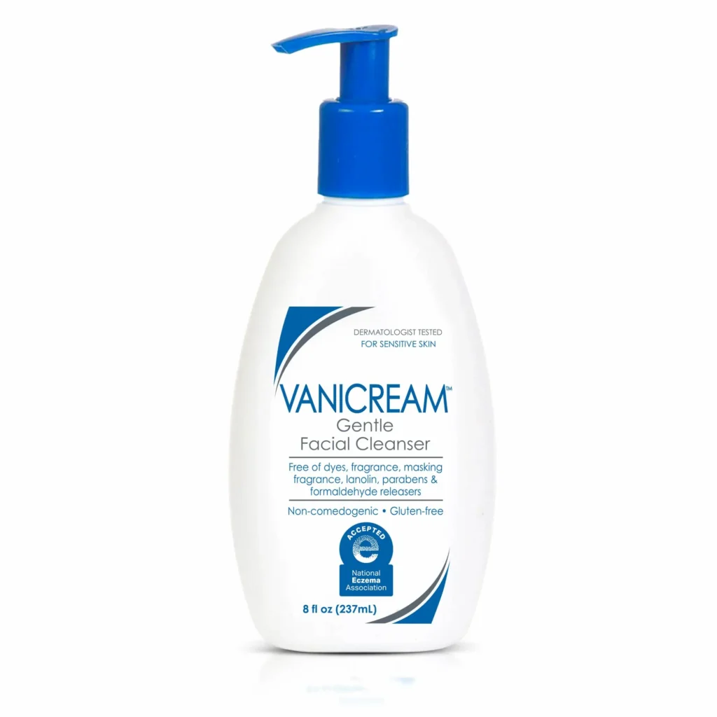 Vanicream gentle facial cleanser