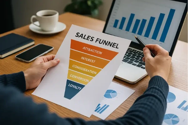 ¿Qué es un funnel de ventas y cómo funciona