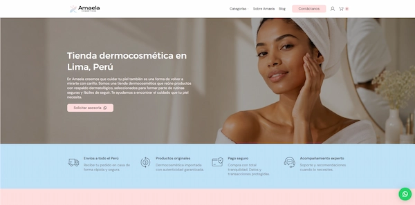 Amaela Cosméticos mejores tiendas dermocosméticas