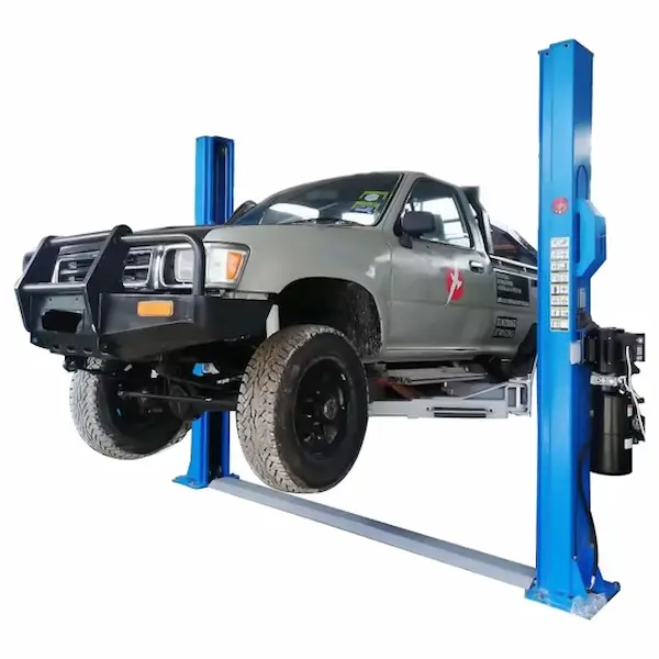 Tipos de plataforma elevadora para autos
